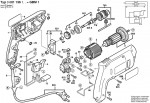 Bosch 0 601 136 141 GBM 1 Drill 110 V / GB Spare Parts GBM1